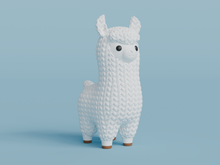 Llama Printlits 3D printed collectable character