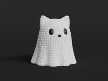 Ghost Cat Printlits 3D printed collectable character