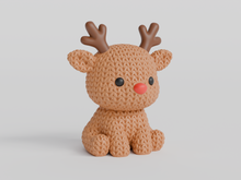 Reindeer Printlits 3D printed collectable character
