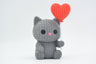 Heart Balloon Cat