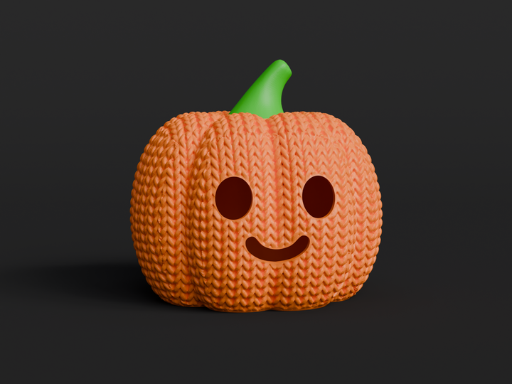 Jack-O-Lantern Printlits 3D printed Halloween character