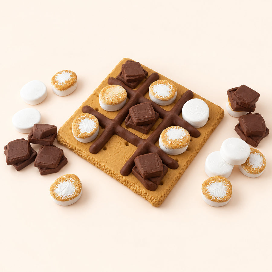 S’mores Tic Tac Toe