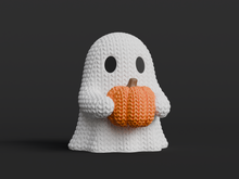 Pumpkin Ghost Printlits 3D printed Halloween character image 3