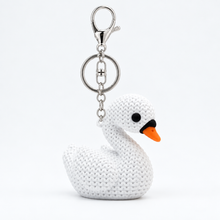 Swan keychain
